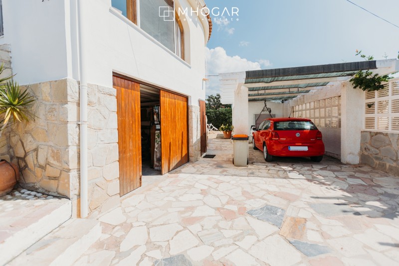 Calpe-Casa hermosa con vistas al mar y Peñón de Ifach a la venta